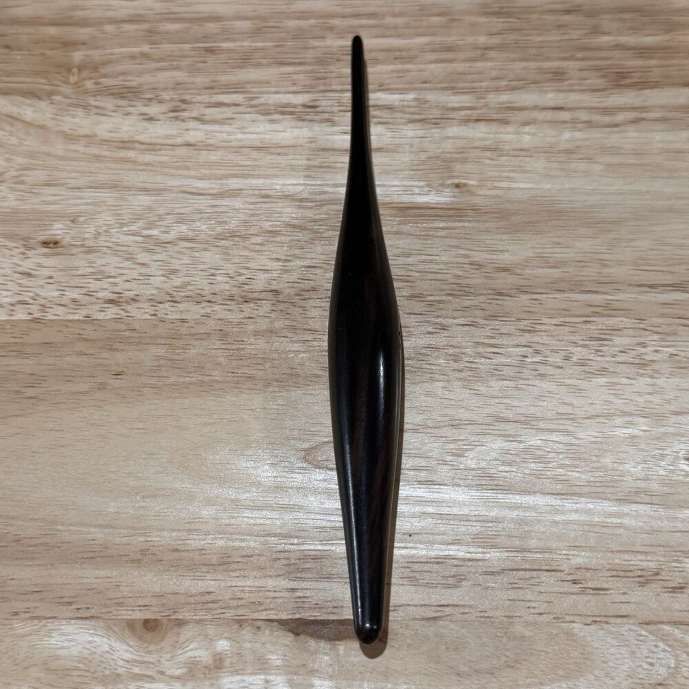 Furls Streamline Ebony Wood Crochet Hook Size G 4.0mm Ergonomic